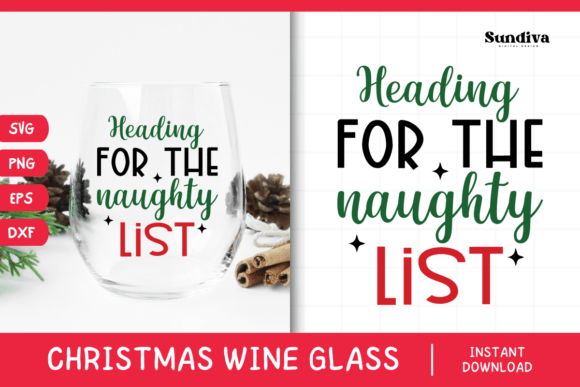 Christmas Wine Glass Quote SVG 12: Graphics for Crafts & Joyful Content