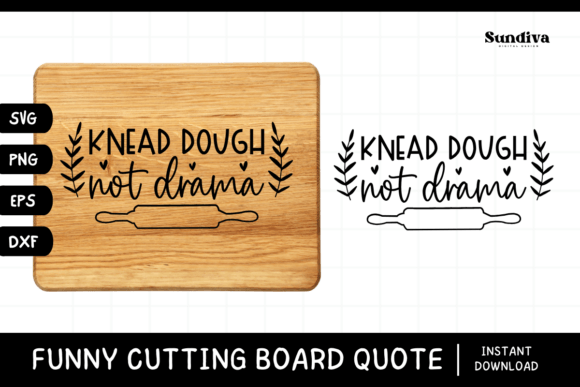Funny Kitchen Cutting Board Quote SVG 10: Graphics for Crafts & Brand Personality