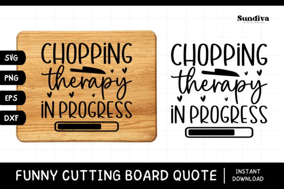 Funny Kitchen Cutting Board Quote SVG 17: Crafts & Graphics for Local Branding