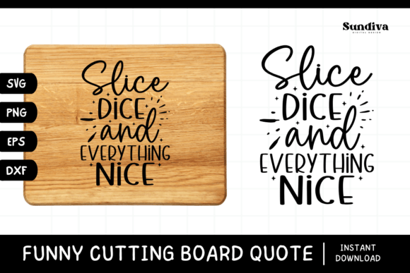 Funny Kitchen Cutting Board Quote SVG 6: Graphics for Crafts-First Brands