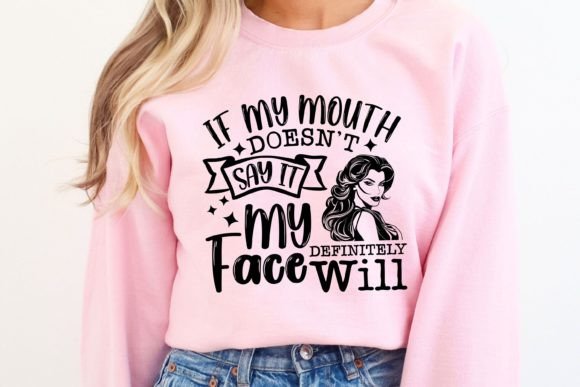 Funny Sarcastic Quote SVG: Girl Power Graphics for Crafts