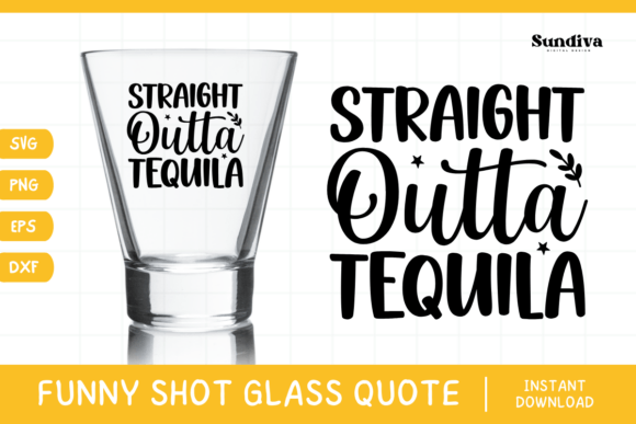 Funny Shot Glass Drinking Quote SVG 1