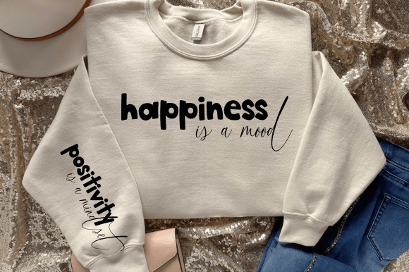 Positivity SVG PNG: Positive Quote Graphics for Crafts